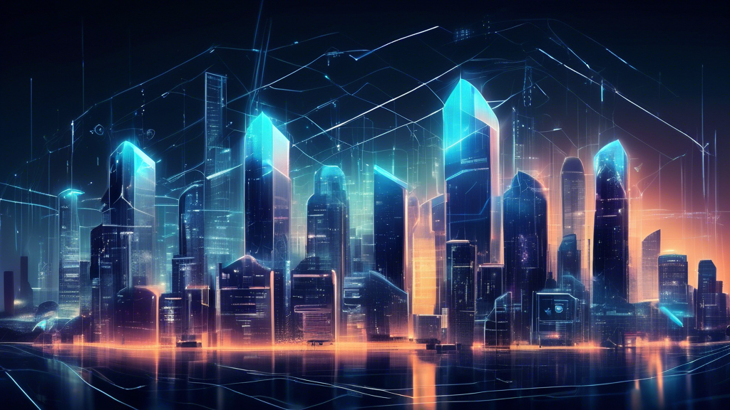 A futuristic digital cityscape at night, symbolizing online data. A protective shield with the logo 'Deleteme by Abine' is overlaid, safeguarding individuals' personal data represented by glowing data streams. The overall mood is secure and technologically advanced.